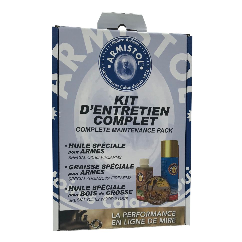 kit d'entretien parfait complet avec Packaging en carton fermé